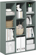 Furinno LUDER Book Shelf, 11-Cube Bookshelf, Reversible Bookcase, 9.4 x 29.1 x by Furinno-FitsYourSpaceFitsYourBudget