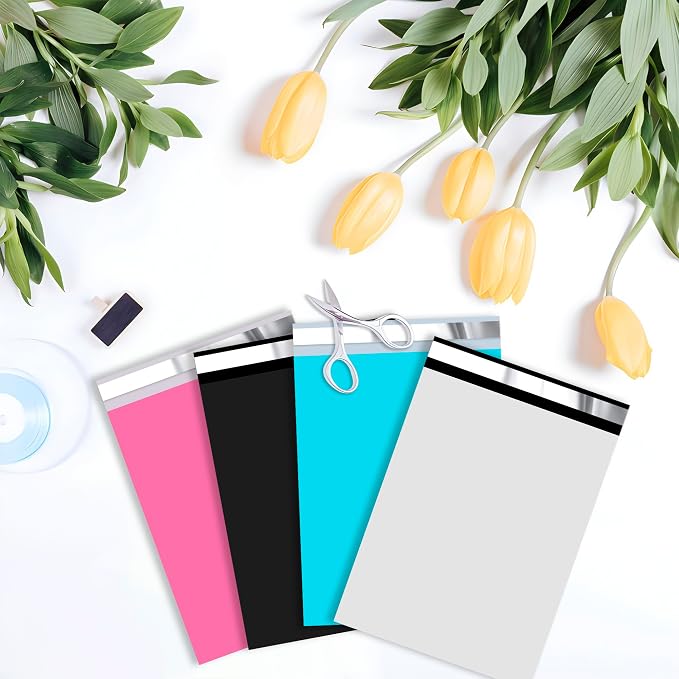 Mixed Color Poly Mailers 14.5x19 inch 50 Pcs - Image 5