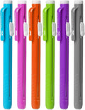 Mr. Pen- Retractable Mechanical Eraser Pens, 6 Pack, Vibrant Colors | by MrPen