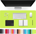 Leather Desk Pad Protector, Non-Slip Desk Pad, on-Slip PU Leather Large Mouse by CADONO