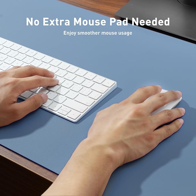 Aothia Faux Leather Desk Mat - Image 4