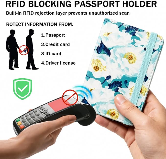 ZOPPEN RFID Blocking Passport Holder - Image 6