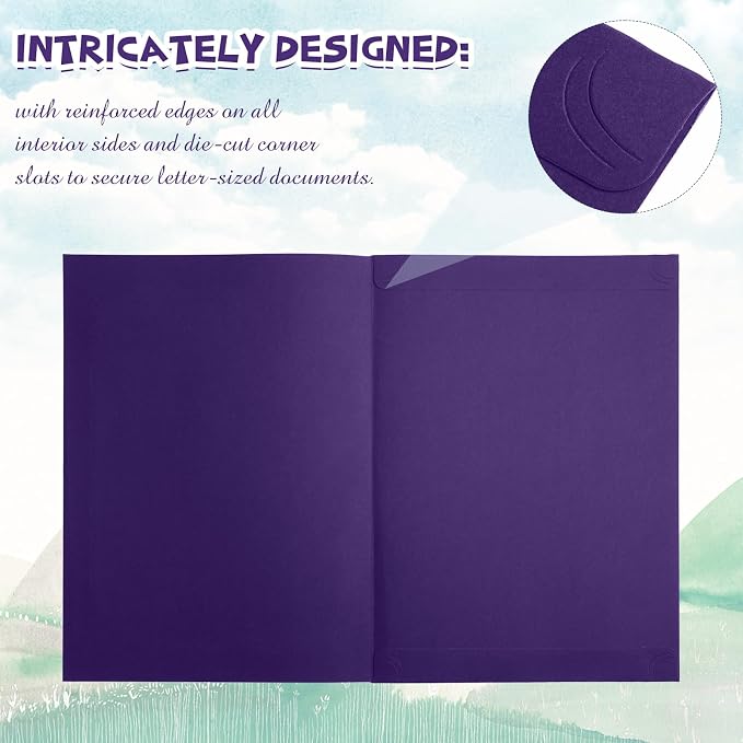 Fainne 80 Pieces Certificate Holders Diploma Holders Document Holder - Image 5
