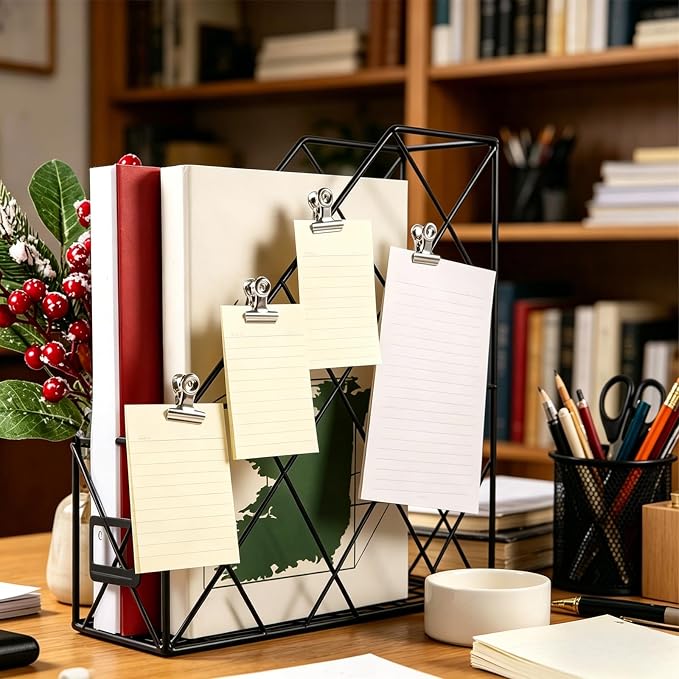60 Pcs Metal Bulldog Clips, Tiny Metal Binder Paper Clips - Image 5