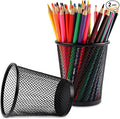 AZUREAL Pencil Holder 2 Pack, Premium Metal Pen Cup Holder by Unknown