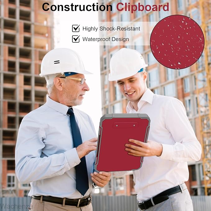 Thicker Clipboard with Storage, Internal Pen Pouch Included, A4 / Letter Size - Image 7
