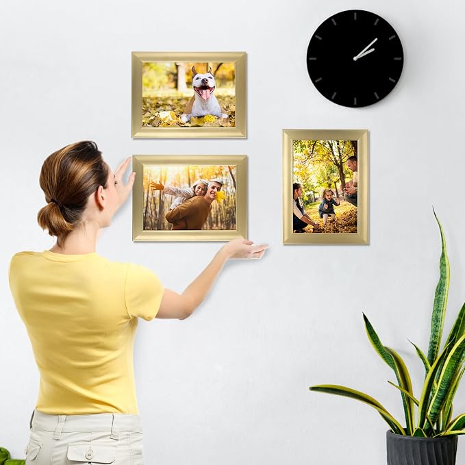 Giftgarden 5x7 Picture Frame Gold Set of 12 - Image 4