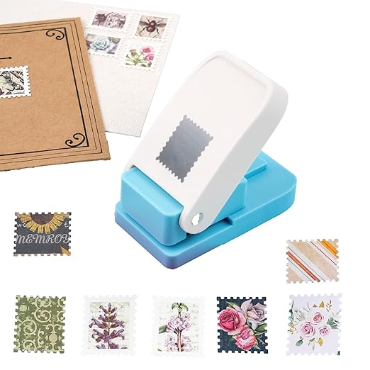 Stamp Puncher, Stamp Punch, Postage Stamps Punch, 1X0.8inch Rectangular Stamps by BAOFALI