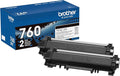 Brother Genuine High-Yield Black Toner Cartridge Twin Pack TN760 2Pk, 2 Pack | by Brother