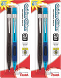 Pentel® Quicker Clicker™ Automatic Pencils, 0.5 mm, Smoke Barrel by PentelofAmerica