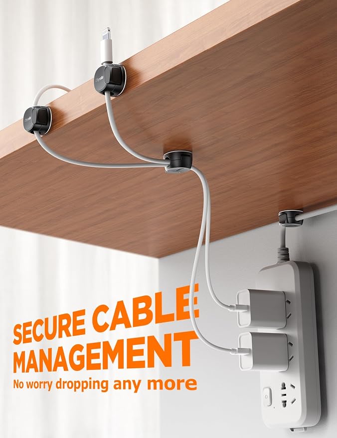 16Pack Cord Organizer Cable Clips - Image 5