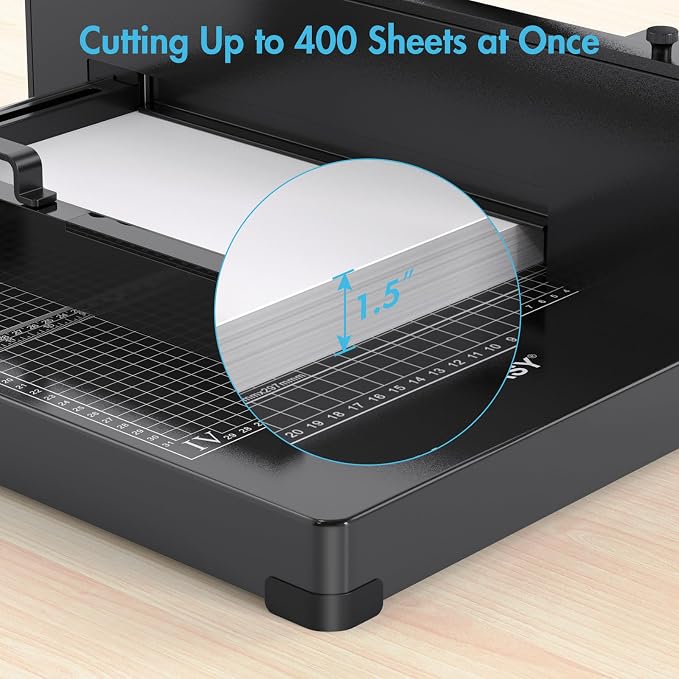 Paper Cutter 12 Inch, Heavy Duty Paper Cutter - Image 2