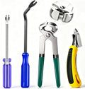 4Pcs Upholstery Staple Remover Tool Set Including 7inch End Cutting Plier by Brandquality-Trustworthy