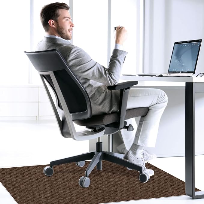 Sycoodeal Office Chair Mat for Hardwood Floor, Office Computer Gaming Chair Mat - Image 2