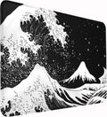 Large Gaming Mouse Pad with Double Stitched Edges, 14.9 x 11.7 inches by Hsmienk