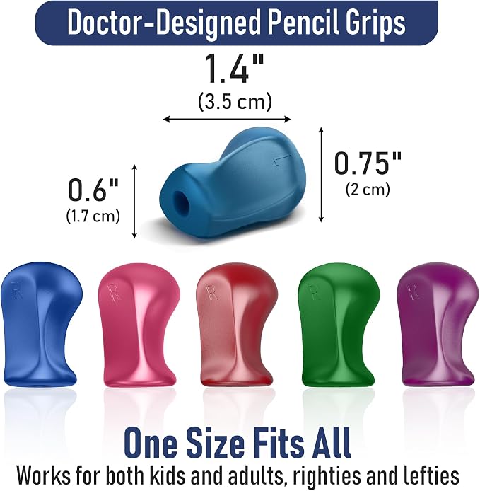 The Pencil Grip Metallic Grippers 6-Pack, Pencil Grips - Image 7