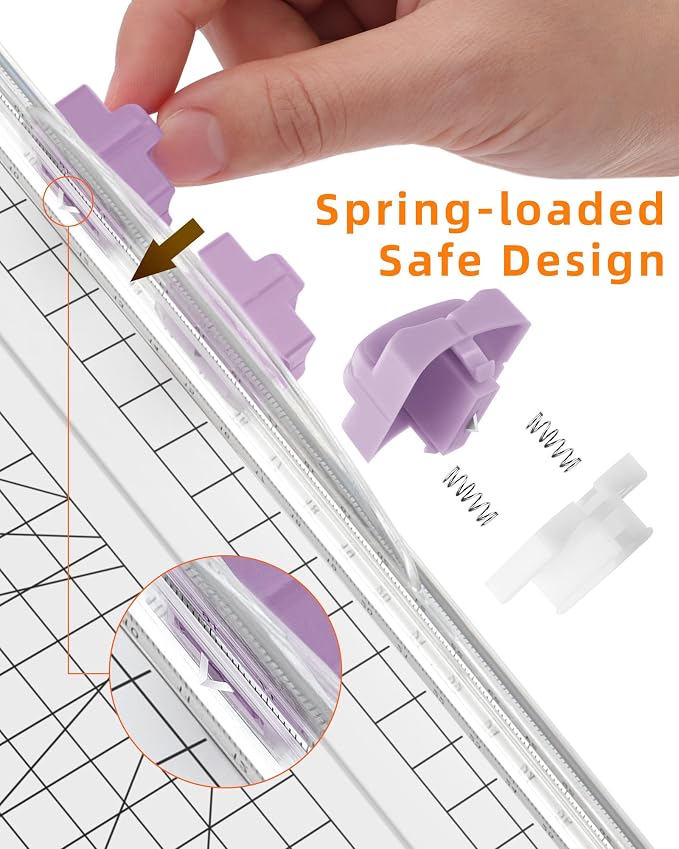 Firbon 5 Piece Purple Refill Blades - Image 3