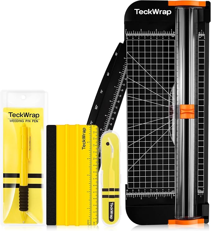 TECKWRAP Paper Cutter & A4 Trimmer – Straight Cutter by TECKWRAP