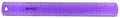 Westcott 16024 Jeweltone Plastic Ruler by Westcott