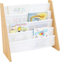 Humble Crew Kids Bookshelf, 4-Tier Front-Facing Book Display Organizer by HumbleCrew