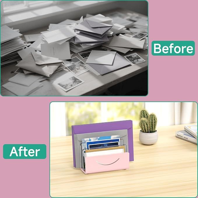 Mail Organizer Envelope Holder - Image 3
