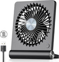 Koonie USB Desk Fan, Strong Wind Ultra Quiet Small Mini Fan | 220° Tilt Folding by Koonie