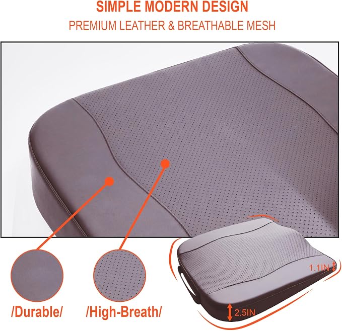 Lofty Aim Car Seat Cushion, Comfort Memory Foam Car Cushions - Image 8