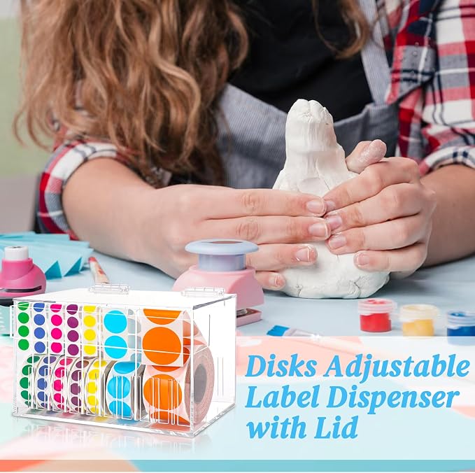 10 Disks Adjustable Label Dispenser - Image 5