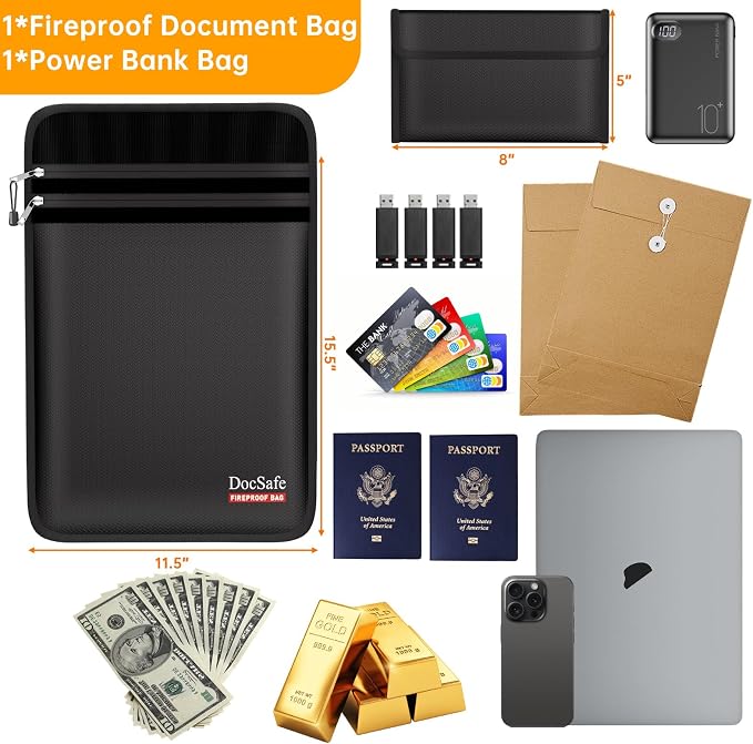 DocSafe Fireproof Document Bag - Image 4