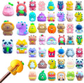 48 pcs Cute Pencil Sharpener for Kids Fun Pencil Sharpener Bulk Kawaii Manual by Unknown