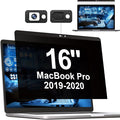 Mamol Privacy Screen MacBook Pro 16 Inch 2019, Magnetic Removable Anti Glare by Mamol