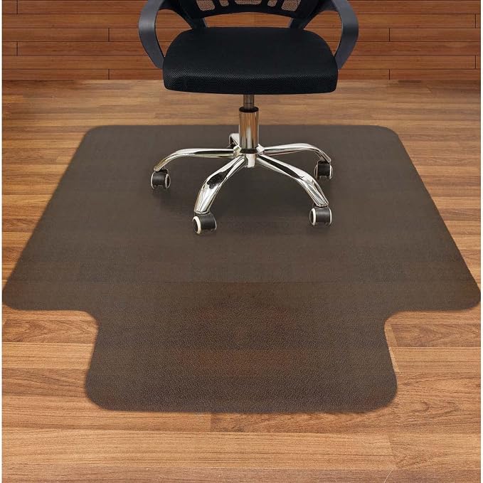 AiBOB Office Chair Mat for Hardwood Floor, 45 X 53 inches, Hard Floor Chair by AiBOBGoodValueChairmatforFloorProtection