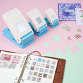 BAOFALI 3Pcs/Set Stamp Punch, 0.6 x 0.5 inch, 1 x 0.8 Inch, 1.5 x 1.2 inch by BAOFALI