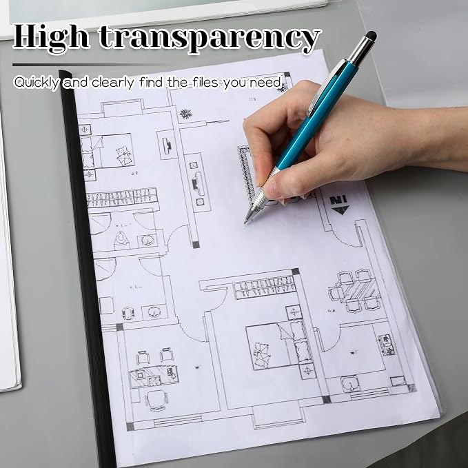 100 Pack Clear Report Covers - Image 5