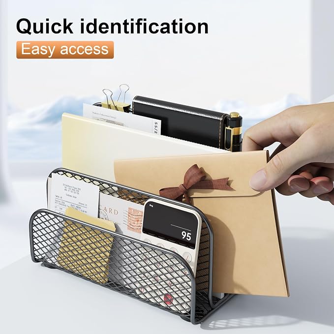 gianotter Mail Organizer Countertop | Mail Sorter - Image 3
