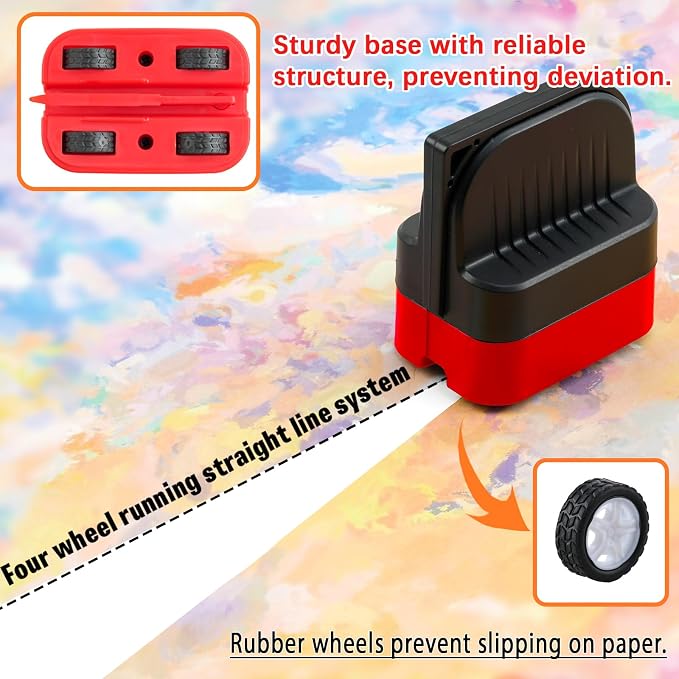 LIZAAL 2-Pack Wrapping Paper Cutter - Image 2