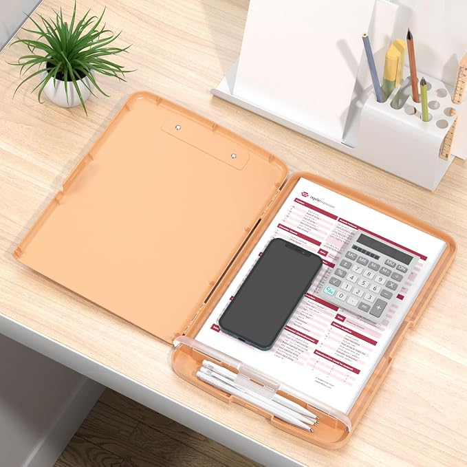 Rimilak Clipboard with Storage, 8.5 x 11'' High Capacity Clip Board, - Image 7