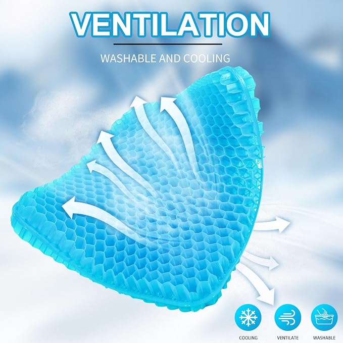 Gel Seat Cushion for Long Sitting - Image 6