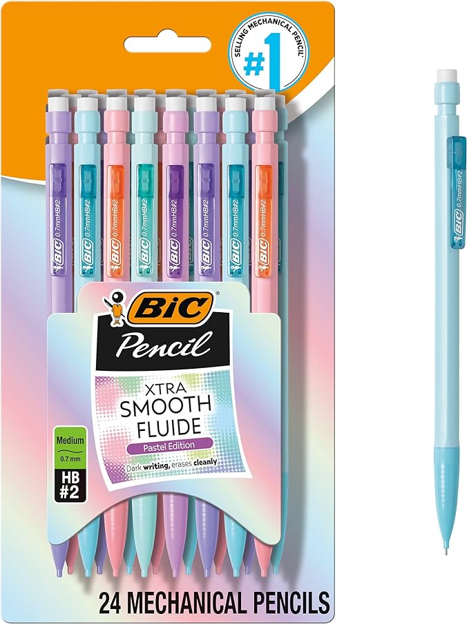 BIC Xtra-Smooth Pastel Mechanical Pencils by BIC