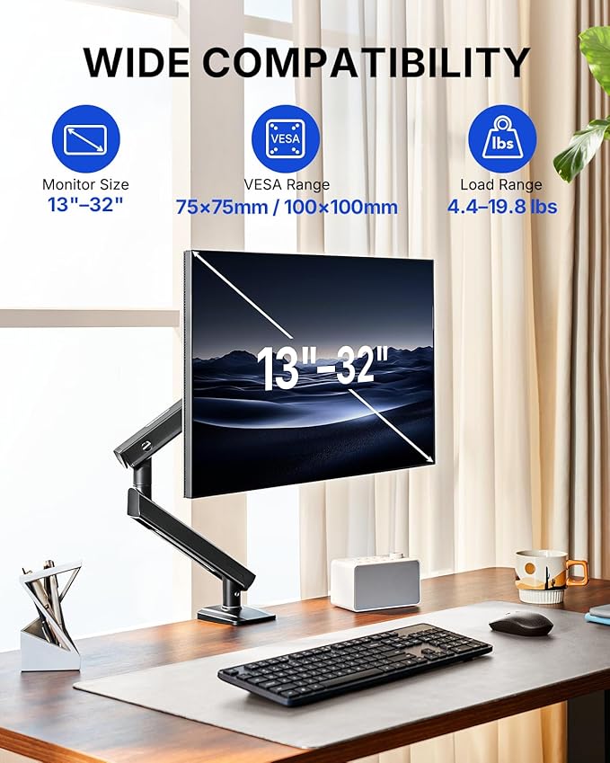 HUANUO FlowLift™ Pro Monitor Arm - Image 2
