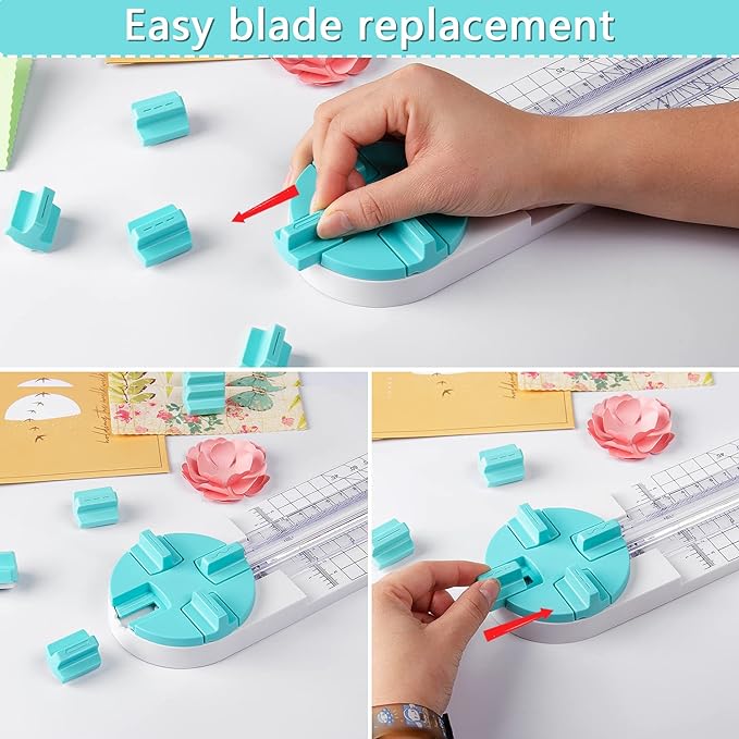 Paper Trimmer Craft Paper Cutter: 4 Style Multi-Function Scrapbooking Tool - Image 6