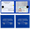 UYYE Car Registration and Insurance Card Holder, Vehicle Glove Box Car Organizer by UYYE