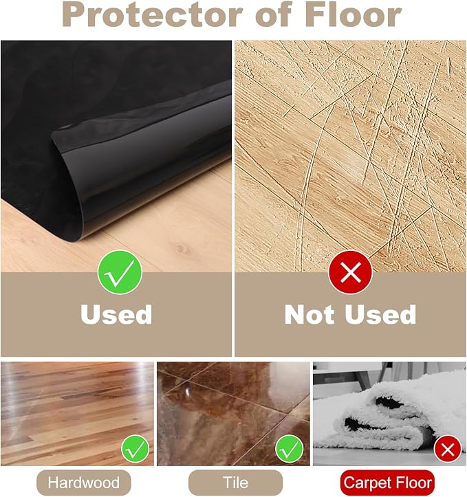 60" x 75" Office Mat for Hardwood Floor - Image 4