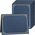 SUNEE Certificate Holders, Diploma Covers Gold Foil Border, by SUNEE