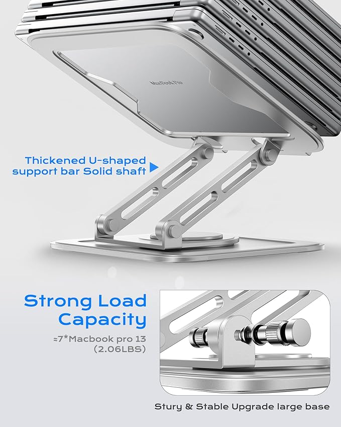 LOXP Adjustable Laptop Stand, Computer Stand - Image 5