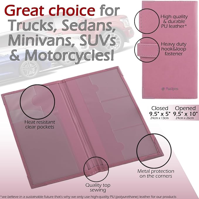 Auto Insurance and Registration Card Holder - Image 5