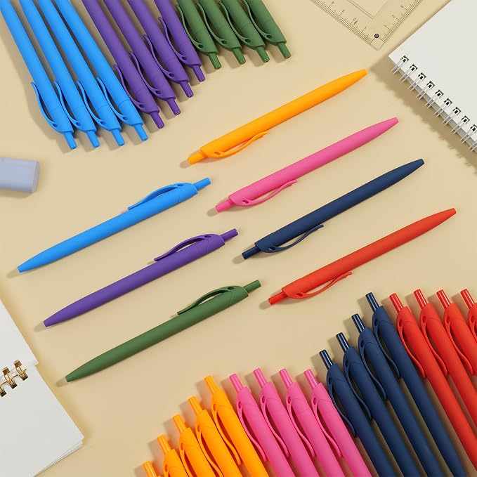 BallPoint Pens, 50 Pack, Bulk Pens, Click Pens - Image 7