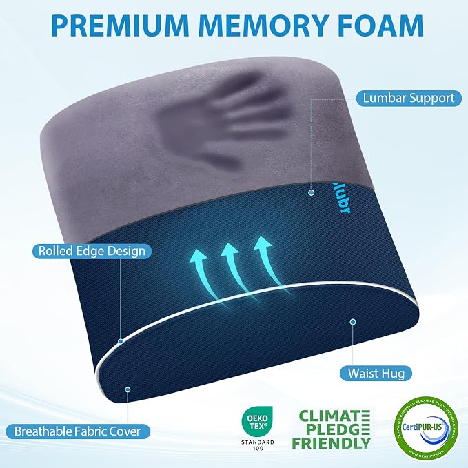SweetSlubr Large Lumbar Support Pillow - Image 4