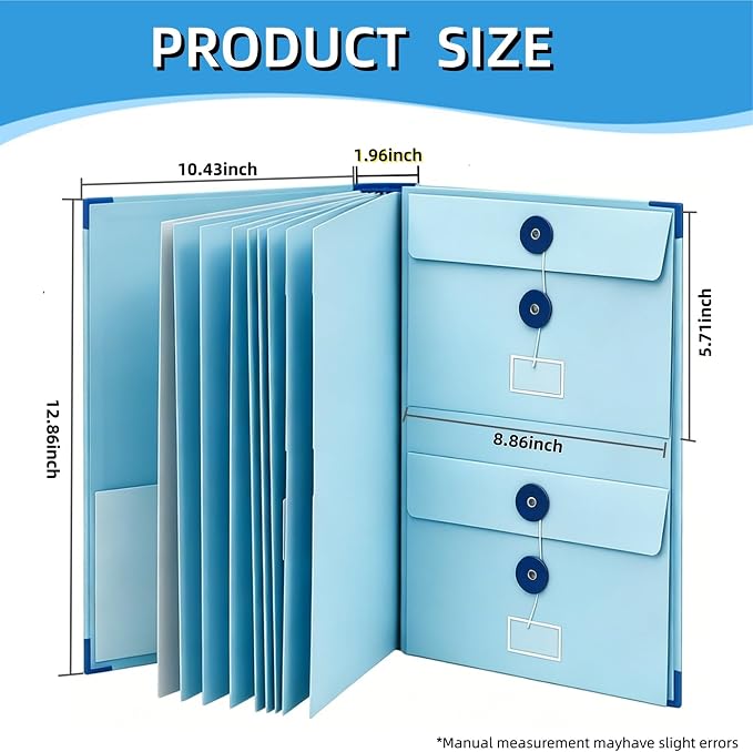 Important Document Organizer for Family Records, Home Filing System - Image 2