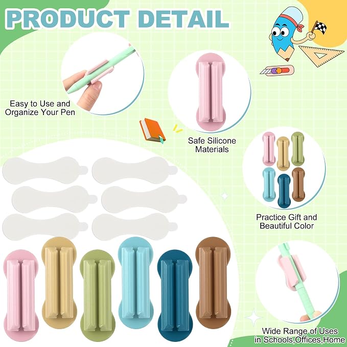 Sherr 48 Pack Adhesive Pencil Holders - Image 3